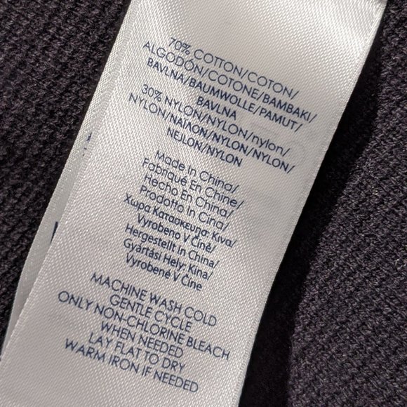 Chaps Black Knit Blazer- Size Small - Picture 9 of 9